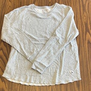Quiksilver Heather Gray Modern Fit Shirt